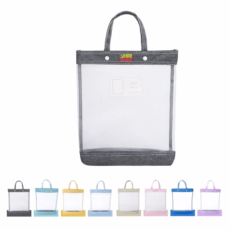 Student Book Pouches Mesh Document Bag