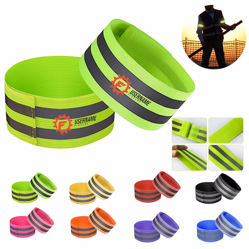 Reflective Arm Bands for Night Walking Safety Straps