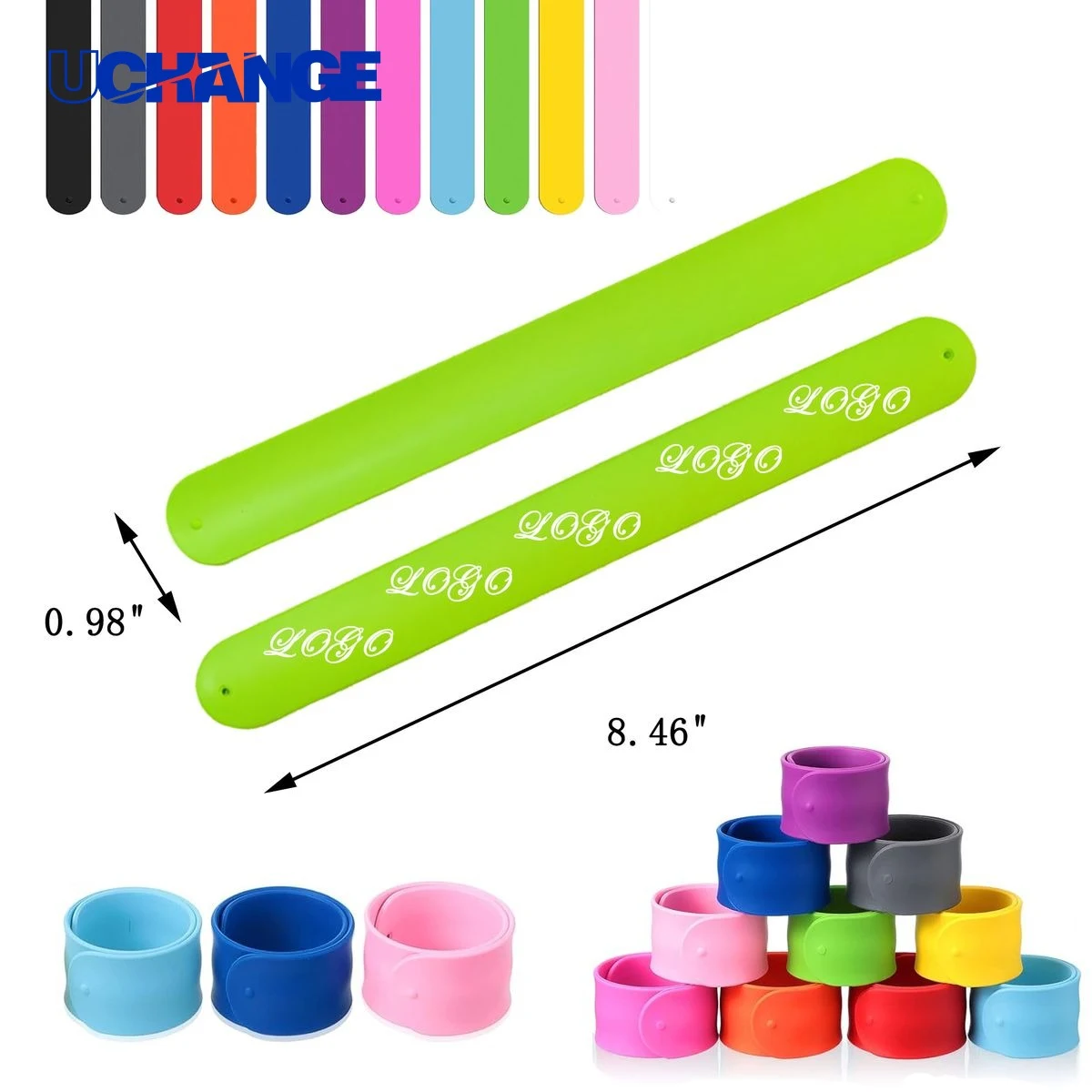 Funny Silicone Slap Bracelet 1