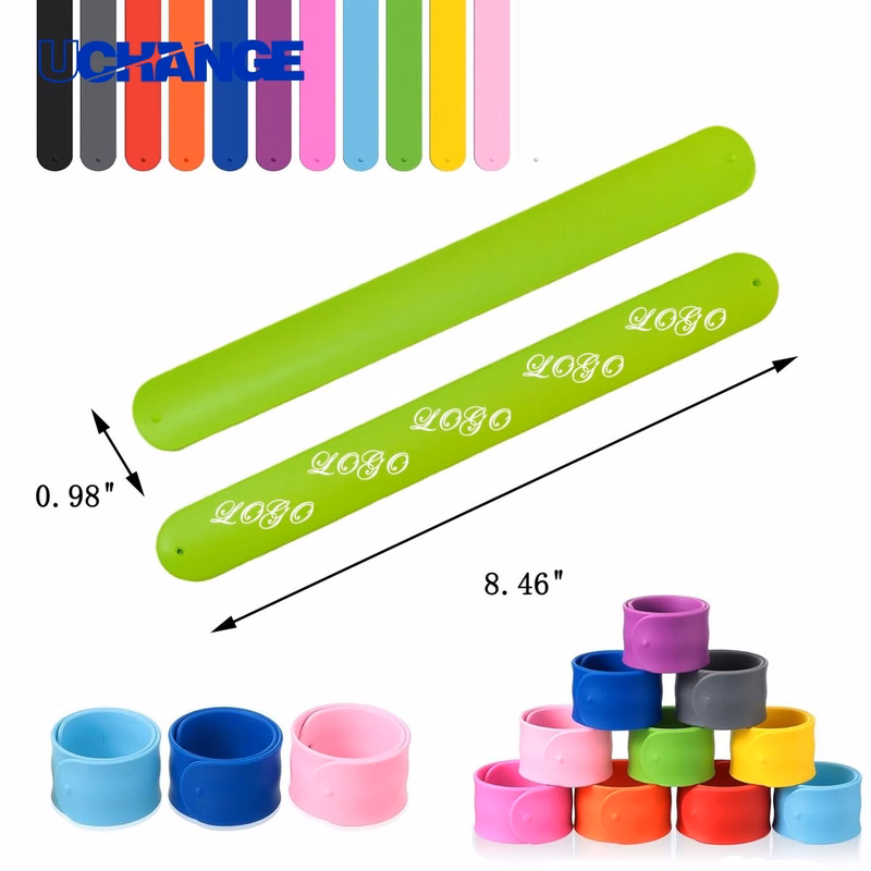 Funny Silicone Slap Bracelet
