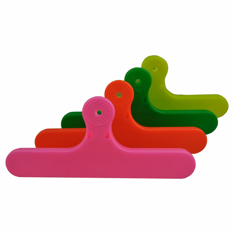 Neon Colored Bag Clip