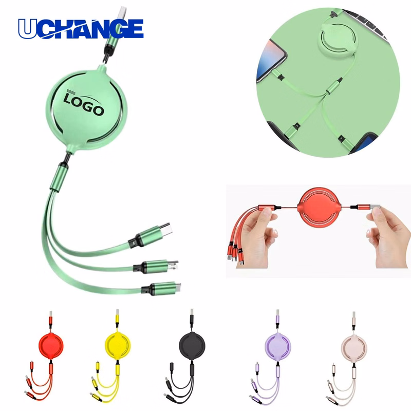 3-in-1 Retractable Charging Cable