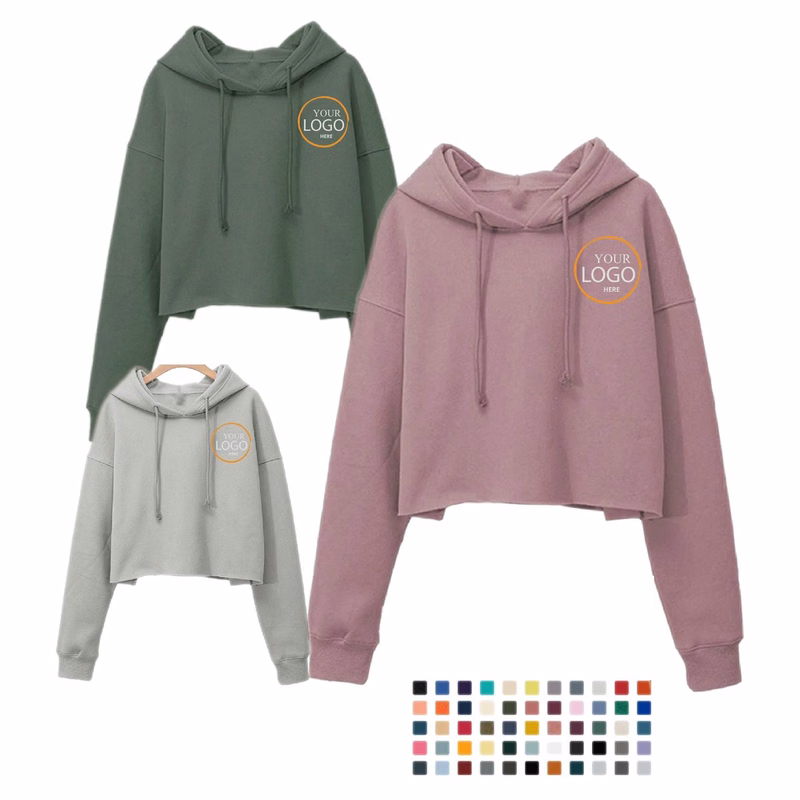 Short-Sleeve Hooded Embroidered Top