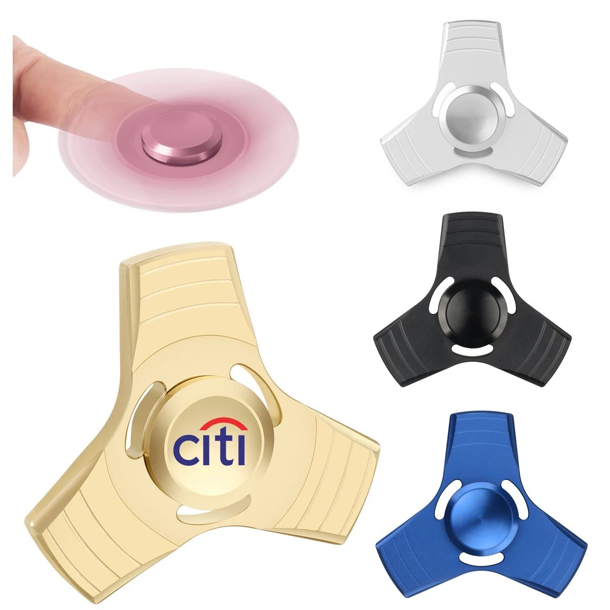 Metal Fidget Spinner - Perfect Triangle 1