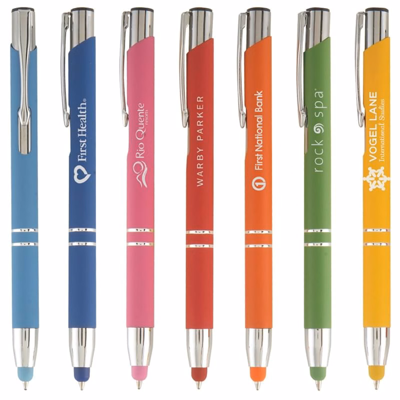 Chico Softy+ Stylus - Laser Engraved - Metal Pen