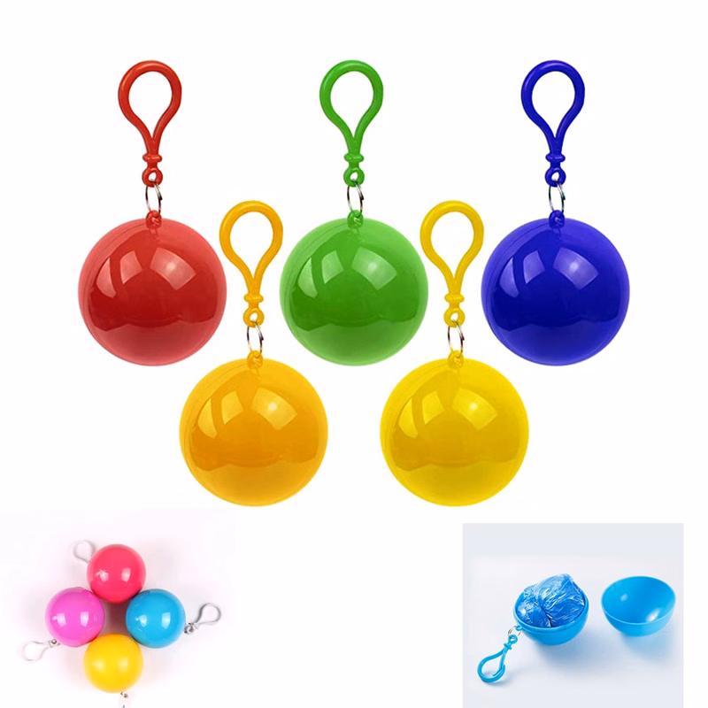 Disposable Emergency Raincoats Portable Ball MOQ 100PCS