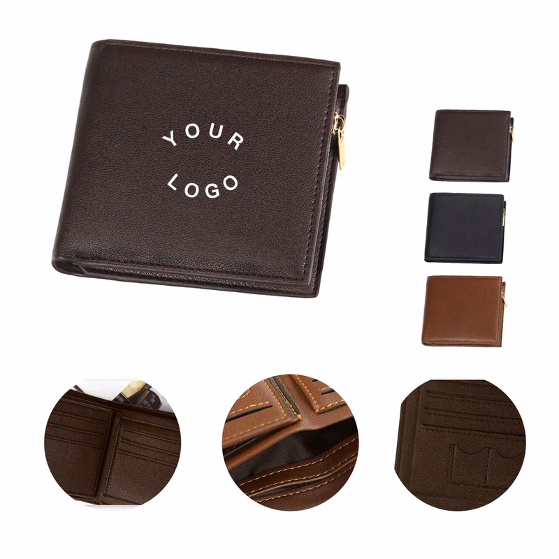 Anti Scan PU Leather Wallet with Card Holders