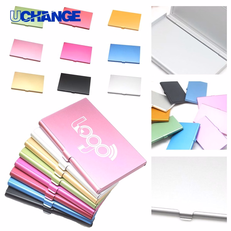 Aluminum Alloy Business Card Storage Box