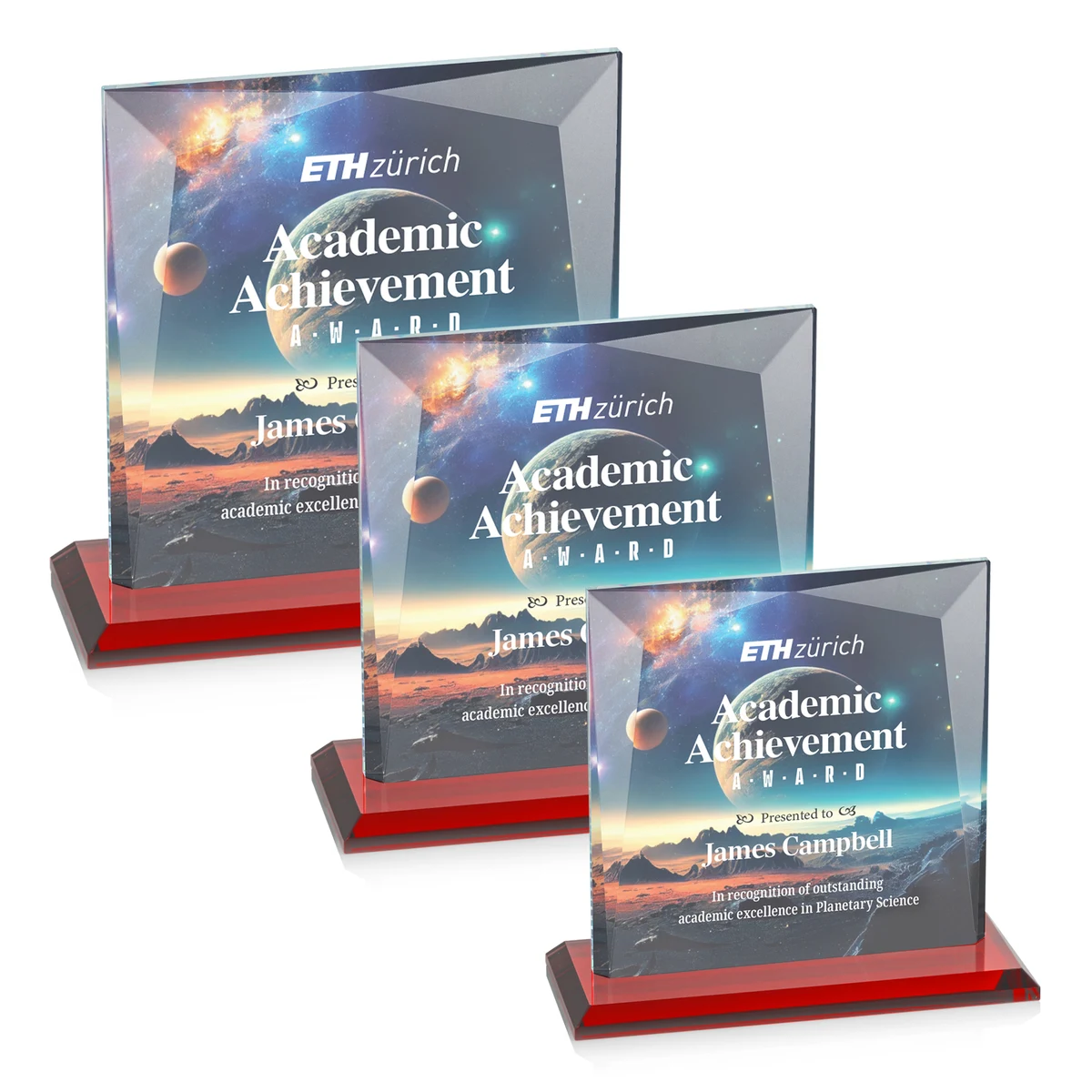 Tanner VividPrint™ Award - Red 1
