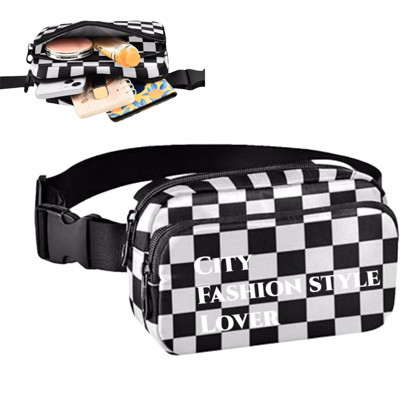 L:8.07" W:2.36" H:5.31" Mini Belt Bag