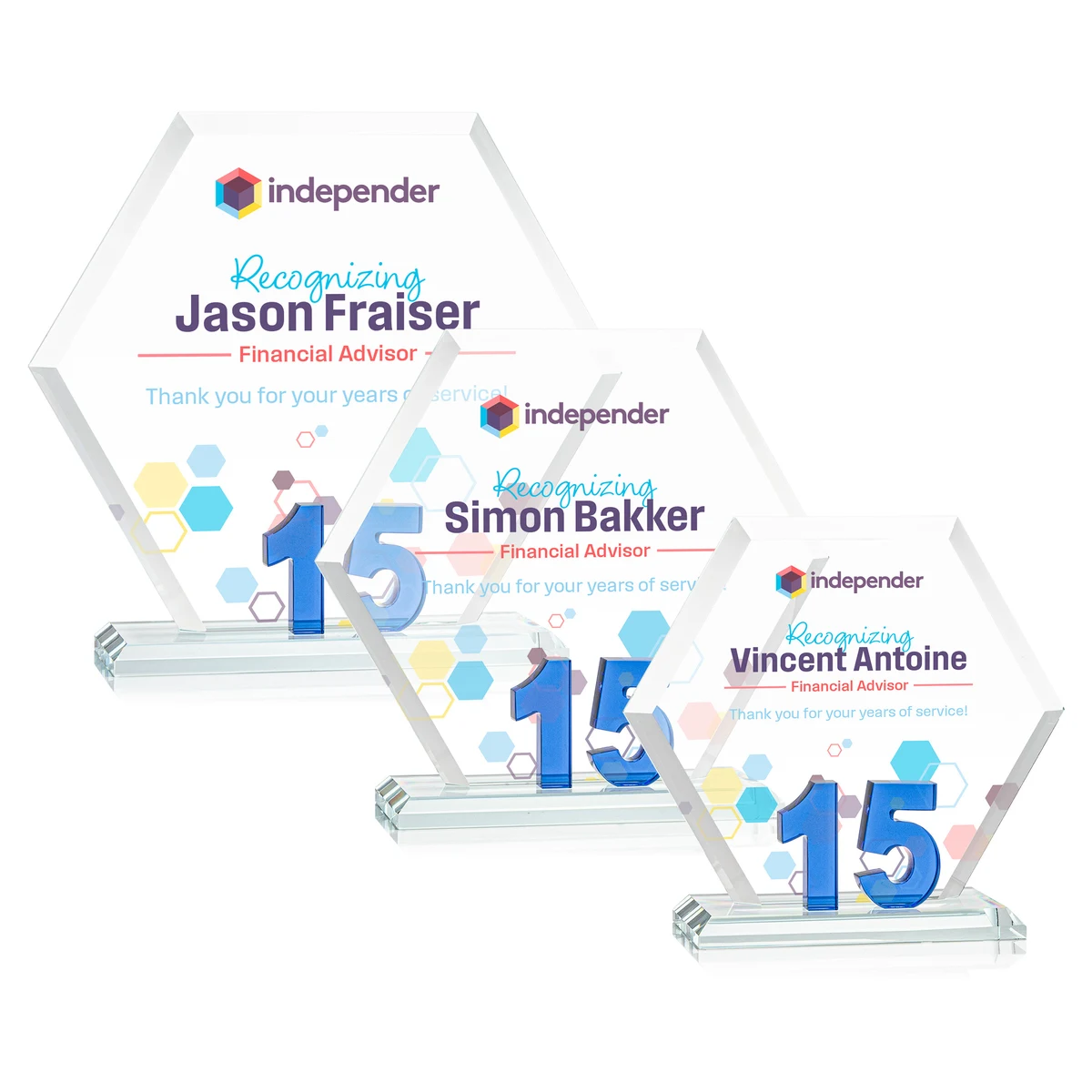 Riviera Anniversary VividPrint™ Award No 15 - Blue 1