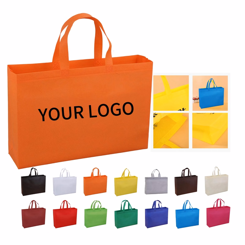 Polypropylene Tote Bag with Heat Transfer Logo