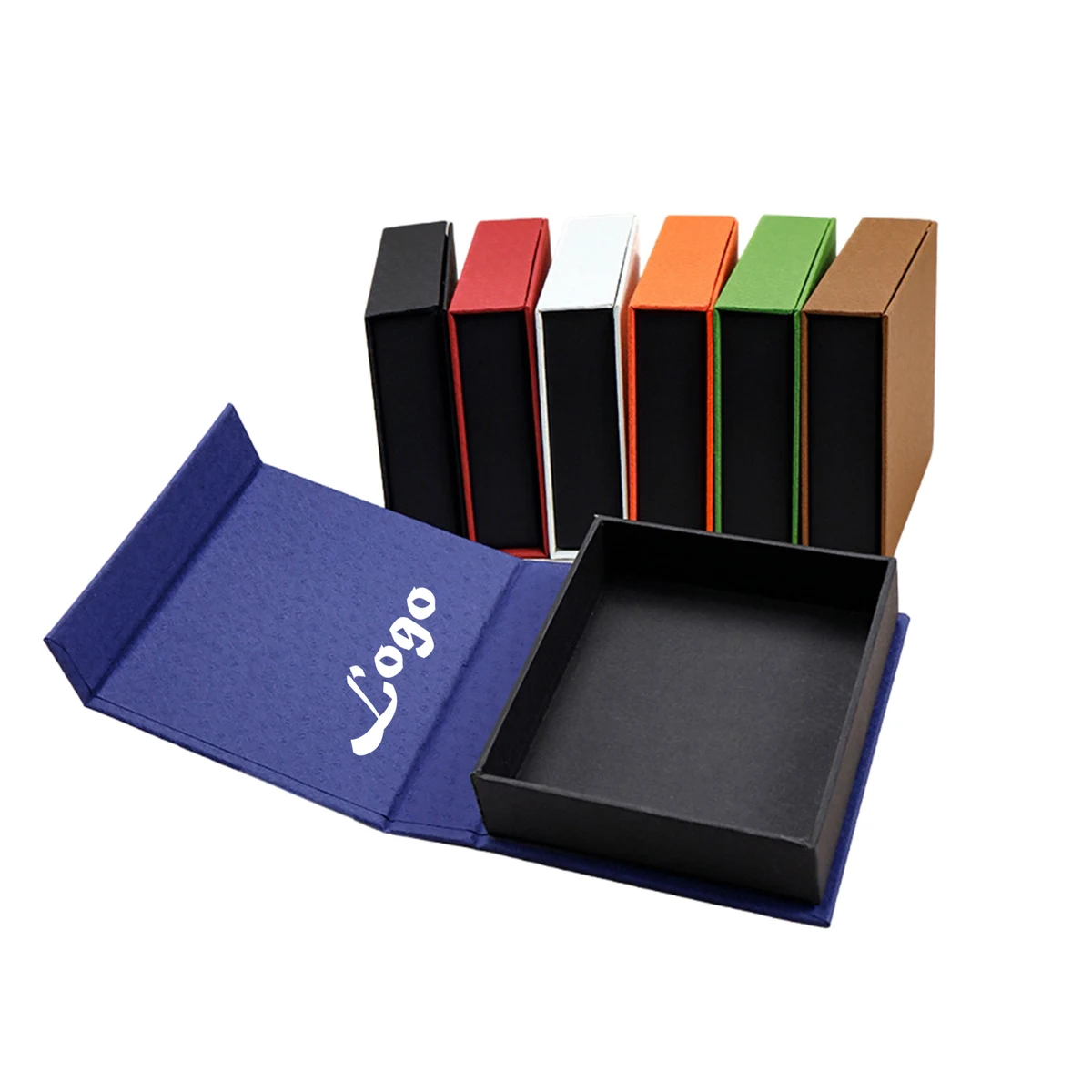 Minimalist Cardboard Jewelry Case Solid Box 1