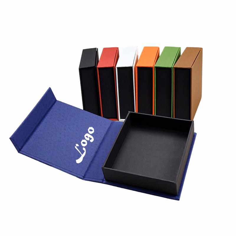 Minimalist Cardboard Jewelry Case Solid Box