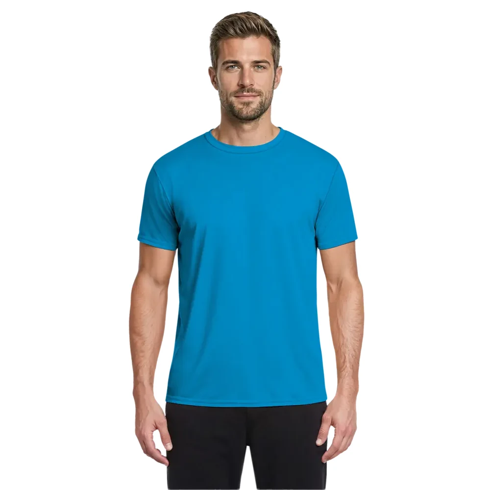 Adult Value Wicking Crew Neck Tee 1