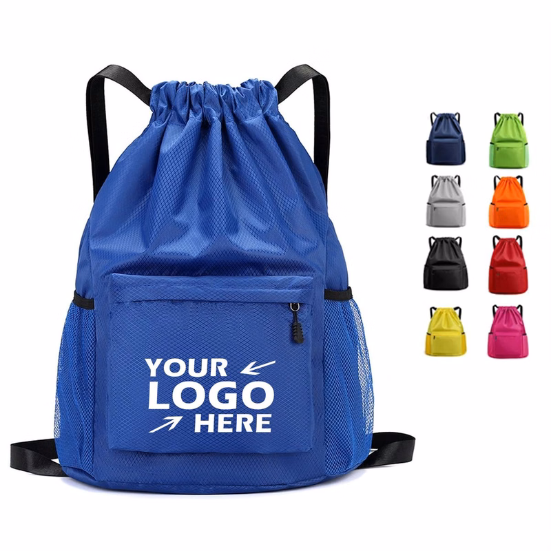 Premium Waterproof Oxford Drawstring Backpack