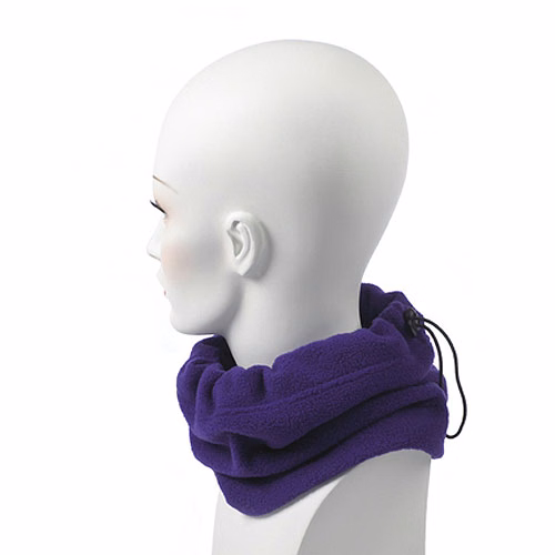 Purple Fleece Neck Gaiter