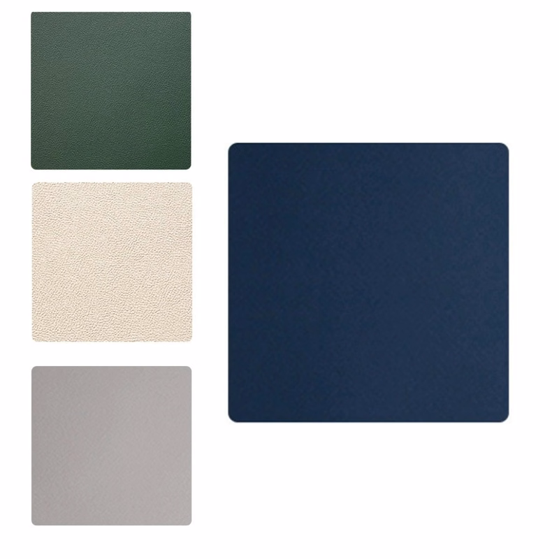 11.8" X 11.8" Nordic Leather Mat MOQ 100PCS