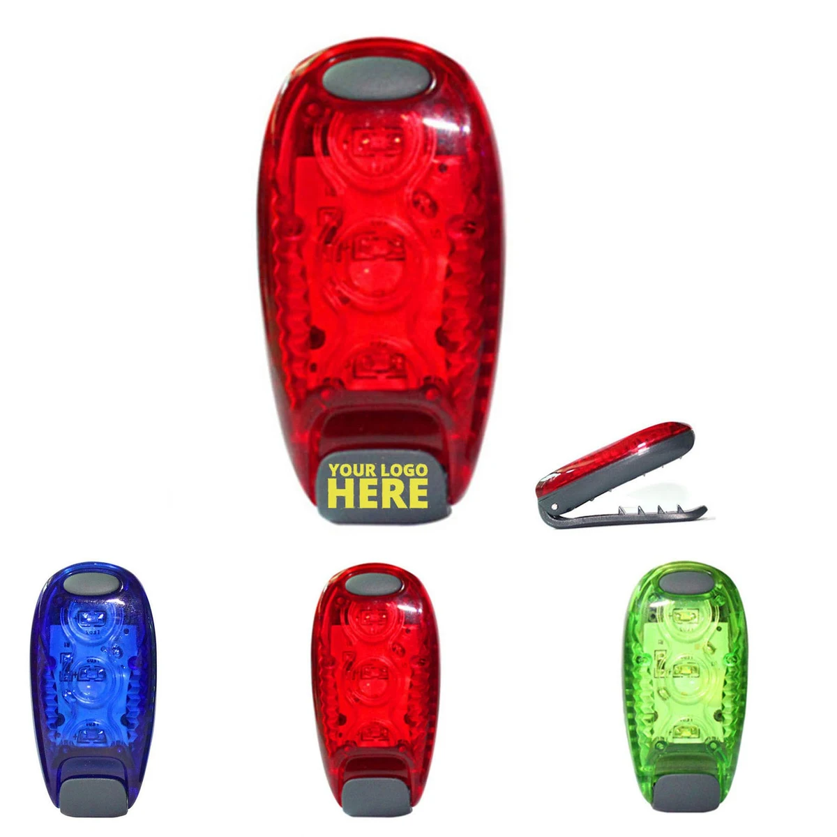 Strobe Reflective Gear Clip Light 1