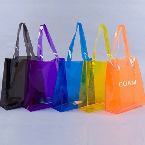 Women'S Pvc Clear Tote Bag K(11.2*12.2*4 In) 1