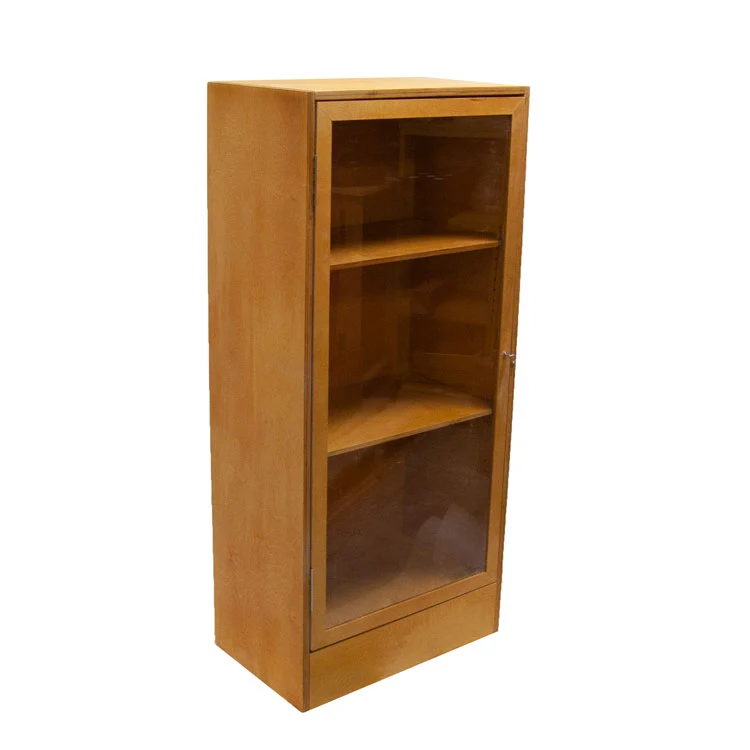 Display Cabinet with Adjustable Shelves and Lock 1