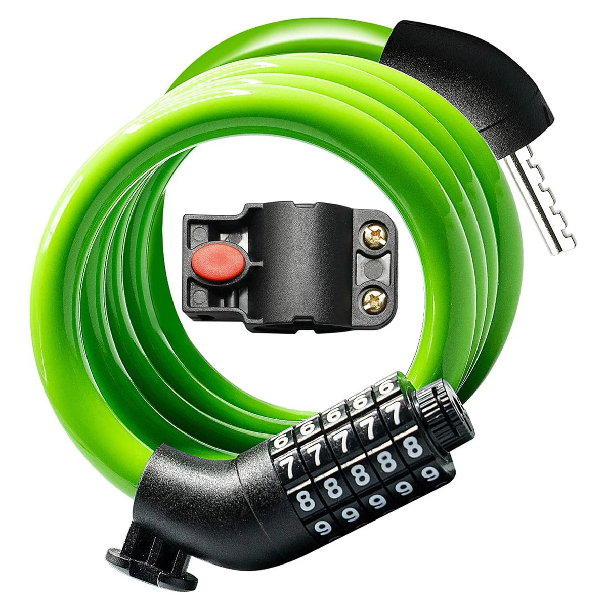 5-Digit Combination Bike Lock Cable 1