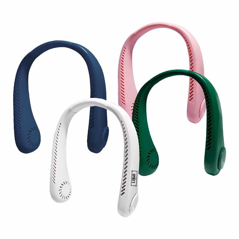Portable Neck Fan with Hands-Free Cooling