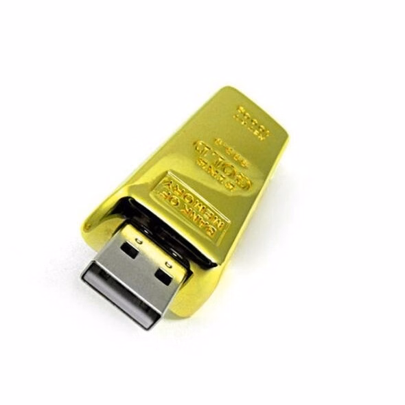 Gold Bar USB flash drive 2GB 4GB 8GB 16GB