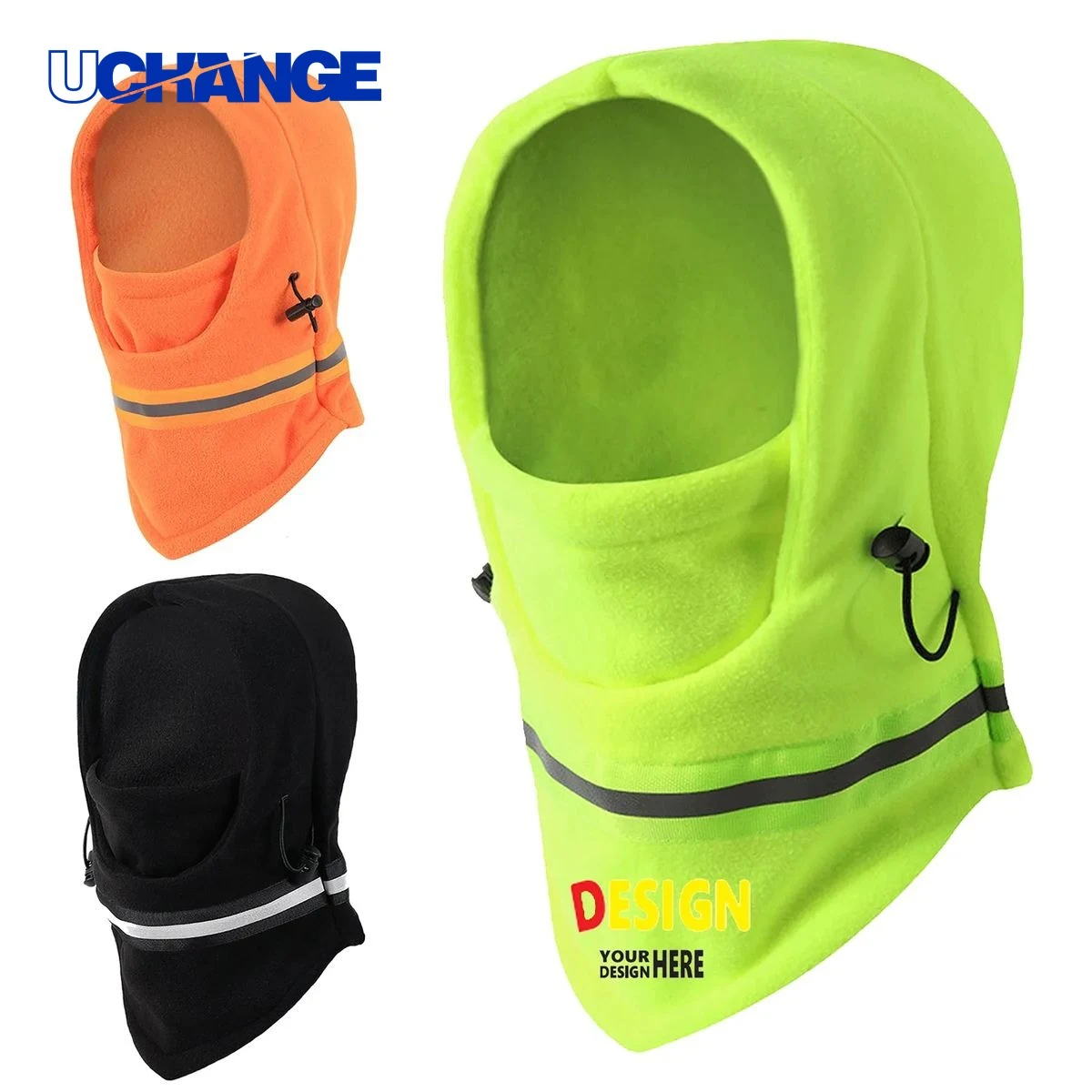 Windproof Fleece Neck Warmer Gaiter Mask 1
