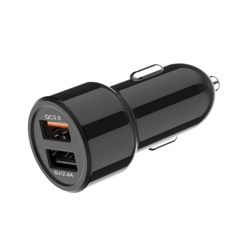 Dual USB Car Charger, 30W 1