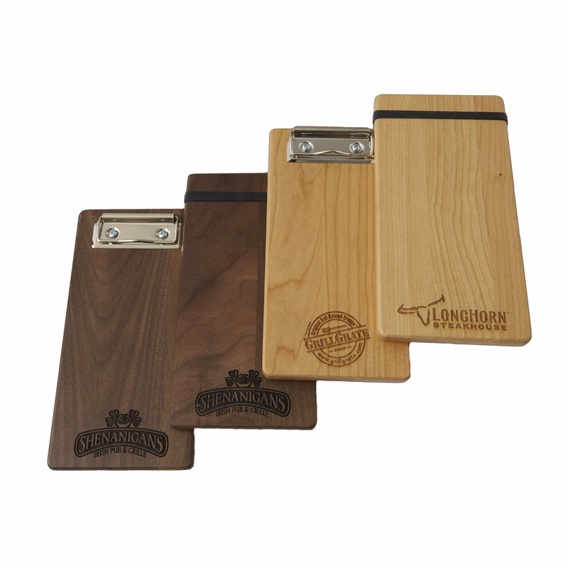 Check Presenter - Walnut