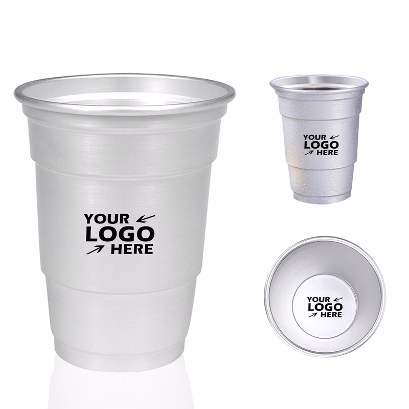 16oz Stackable Aluminum Outdoor Beer Cup