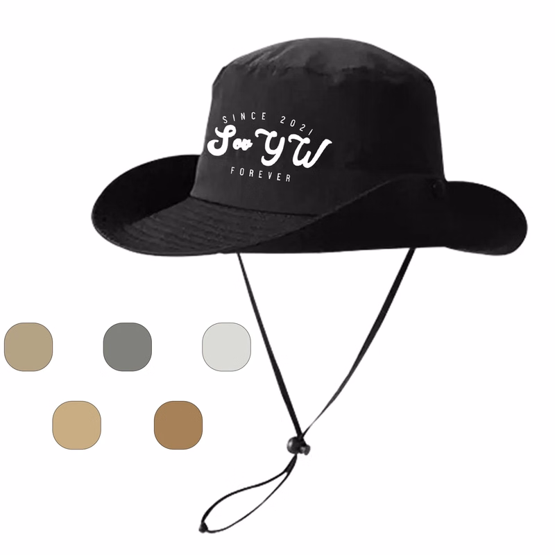 Outdoor Fishing Wide Brim Sun Bucket Hat