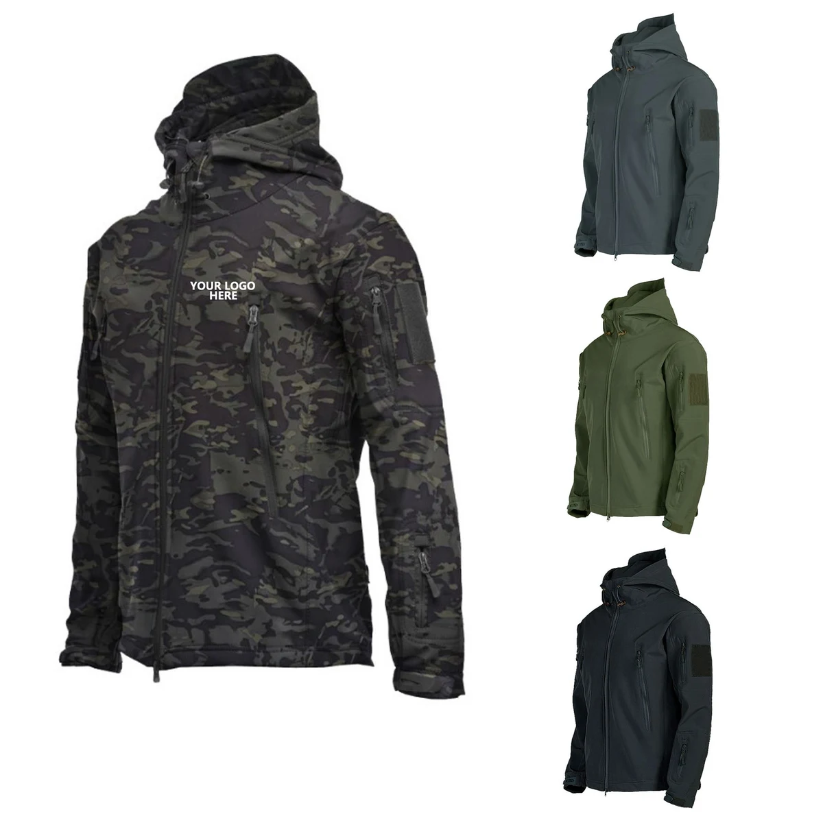 Men's Waterproof Rain Jacket 1