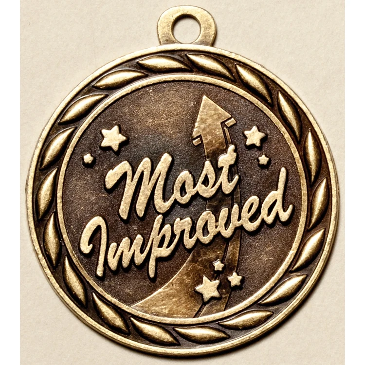 Most Improved Medal, 2" 1