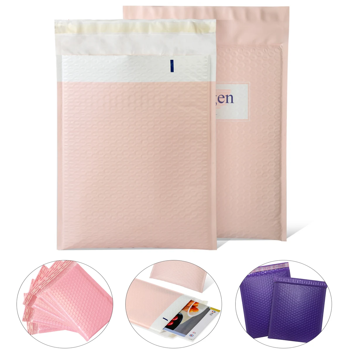 Polyester Bubble Mailers 8 1/2" x 12" 1