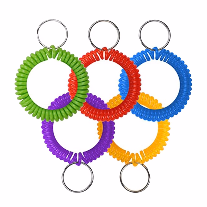 Spiral Wrist Coil Keyring