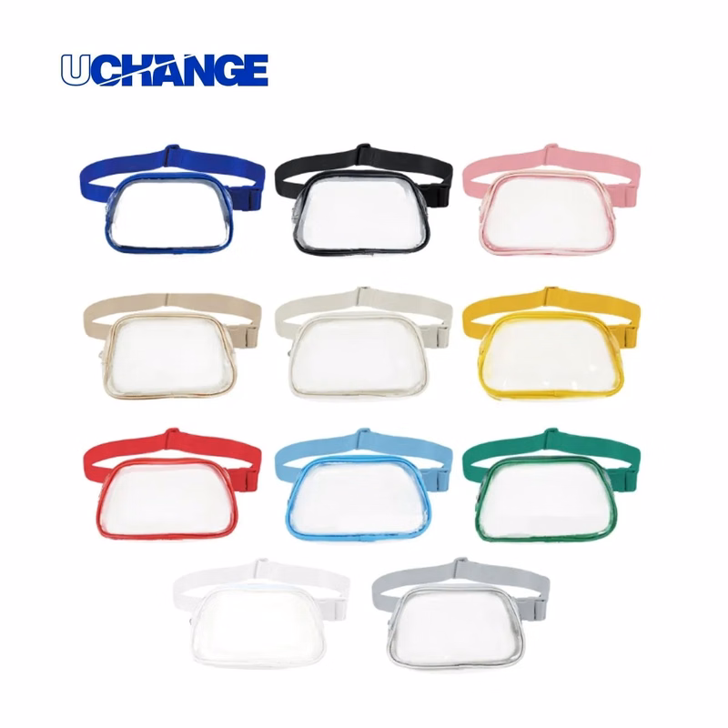 Clear Stadium Approved Fanny Pack With Adjustable Strap