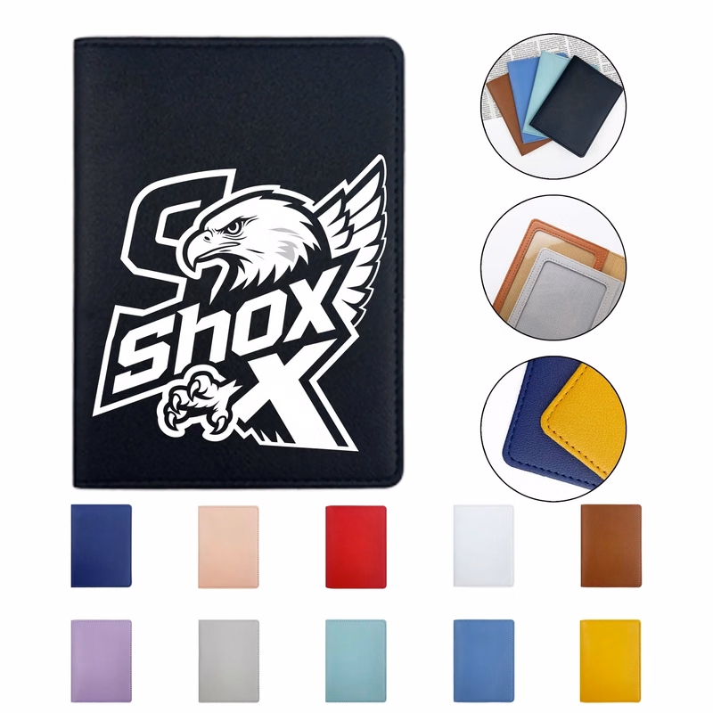 MOQ 20 Premium PU Leather Passport Cover
