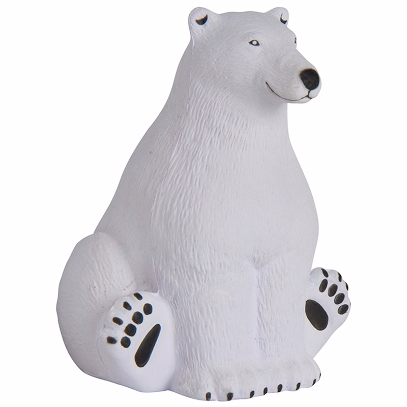 Sitting Polar Bear Stress Reliever