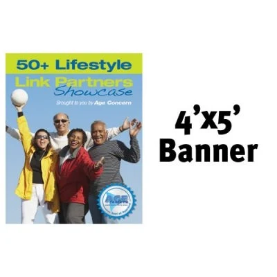 Full Color Banner 4'x5' - Mesh 1