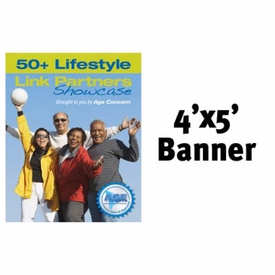 Full Color Banner 4'x5' - Mesh
