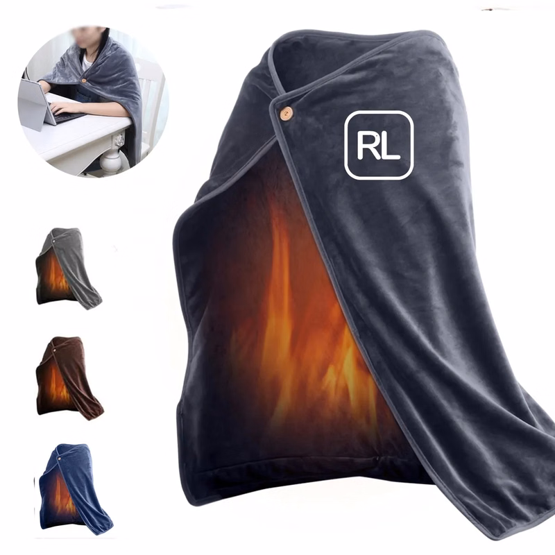 Portable USB Electric Heated Shawl Blanket