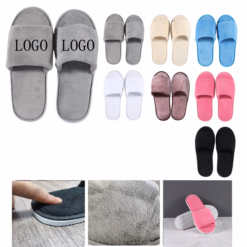 Thick Non Slip Velvet Slippers