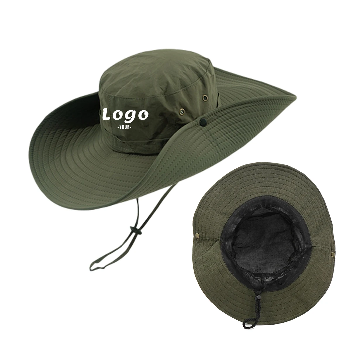 Sun Protection UV-Resistant Bucket Hat 1