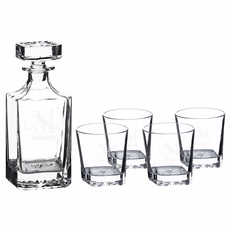 On The Rocks Decanter & Glassware