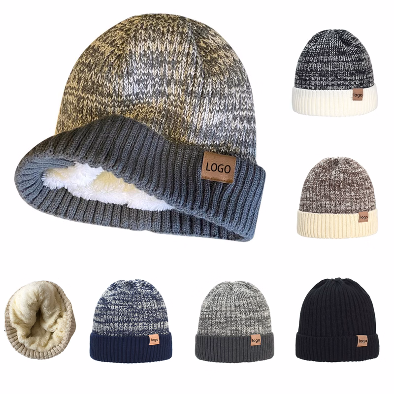Men Winter Cuffed Outdoor Skull Cap