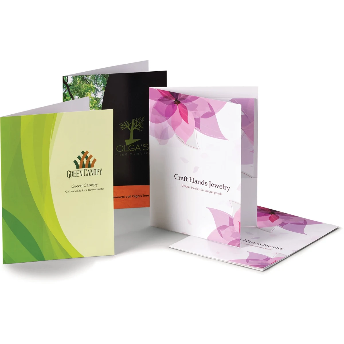 Presentation Pocket Folder, Full-Color, 9" x 12" 1
