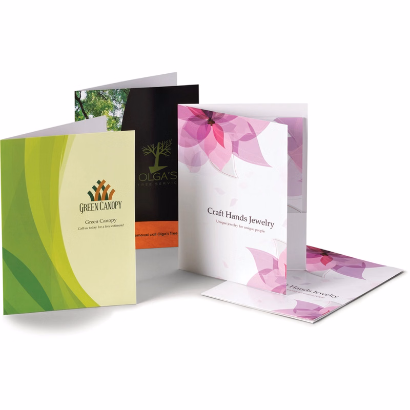 Presentation Pocket Folder, Full-Color, 9" x 12"
