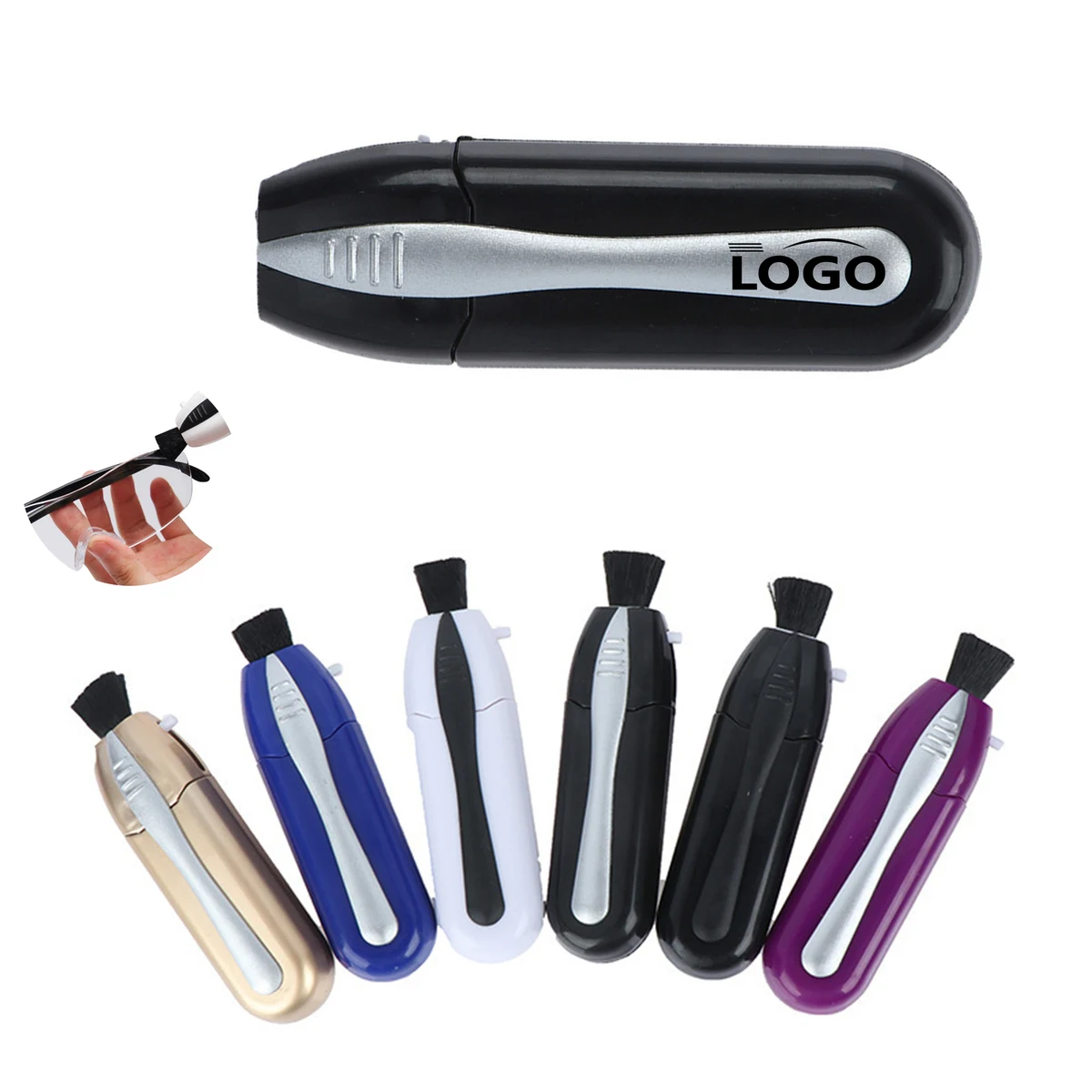 Compact ABS Glasses Cleaning Brush 1
